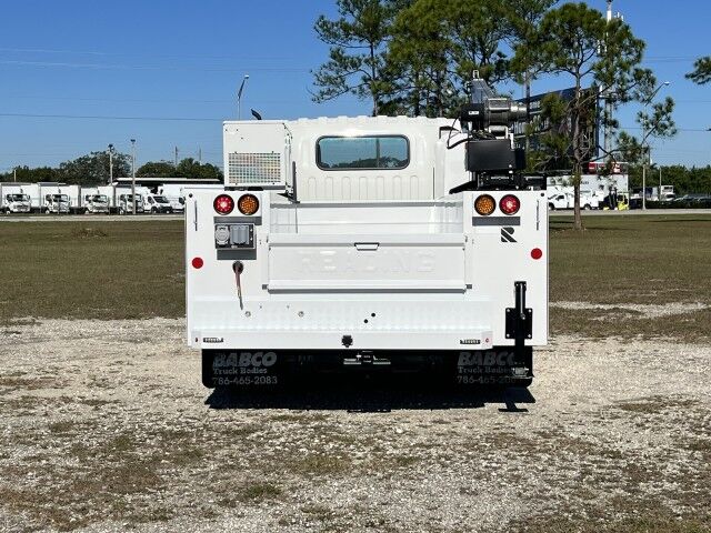 2027 Isuzu NPR-HD Gas Service Truck with Aluminum Telescopic Stellar Crane EC3200 Homestead FL