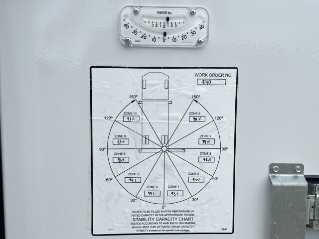 2027 Isuzu NPR-HD Gas Service Truck with Aluminum Telescopic Stellar Crane EC3200 Homestead FL