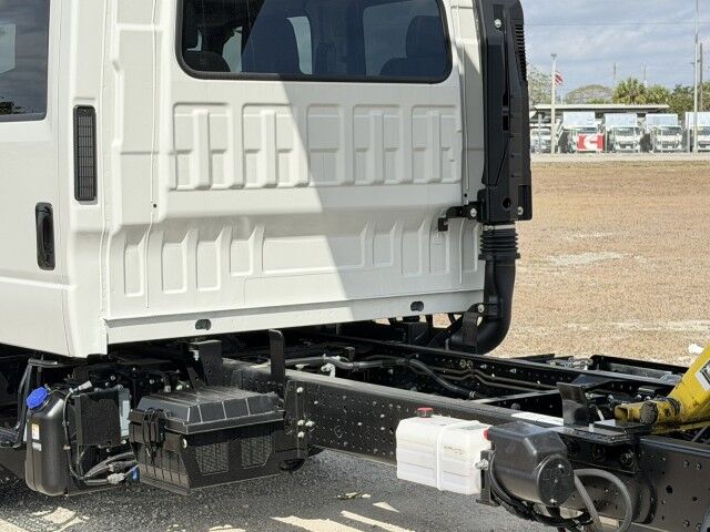 2027 Isuzu NPR-XD Crew Cab 14' BABCO Landscape Steel Dump with Tree Bar Homestead FL