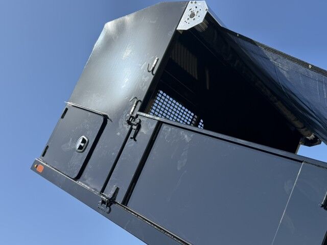 2027 Isuzu NPR-XD Crew Cab 14' BABCO Landscape Steel Dump with Tree Bar Homestead FL
