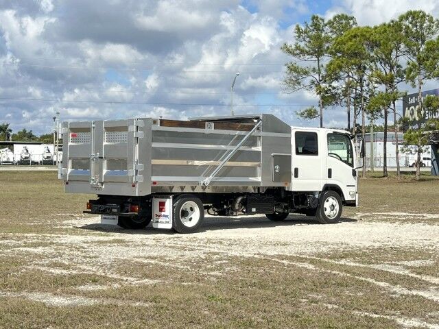 2027 Isuzu NPR-XD Crew Cab DSL 14' BABCO Aluminum Landscape Dump Truck