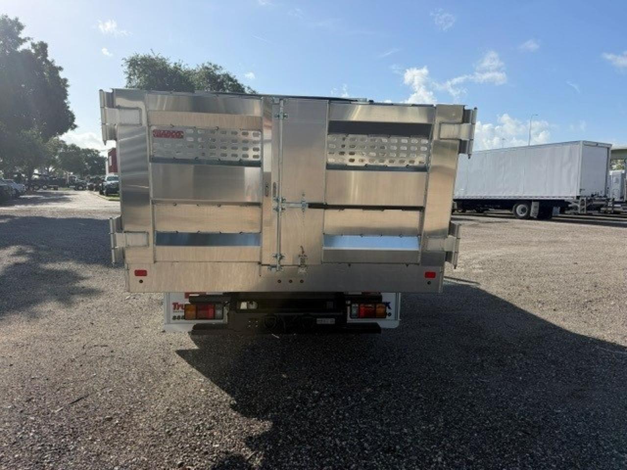 2027 Isuzu NPRGASHD Babco 14' Aluminum Landscape Dump Truck Tampa FL