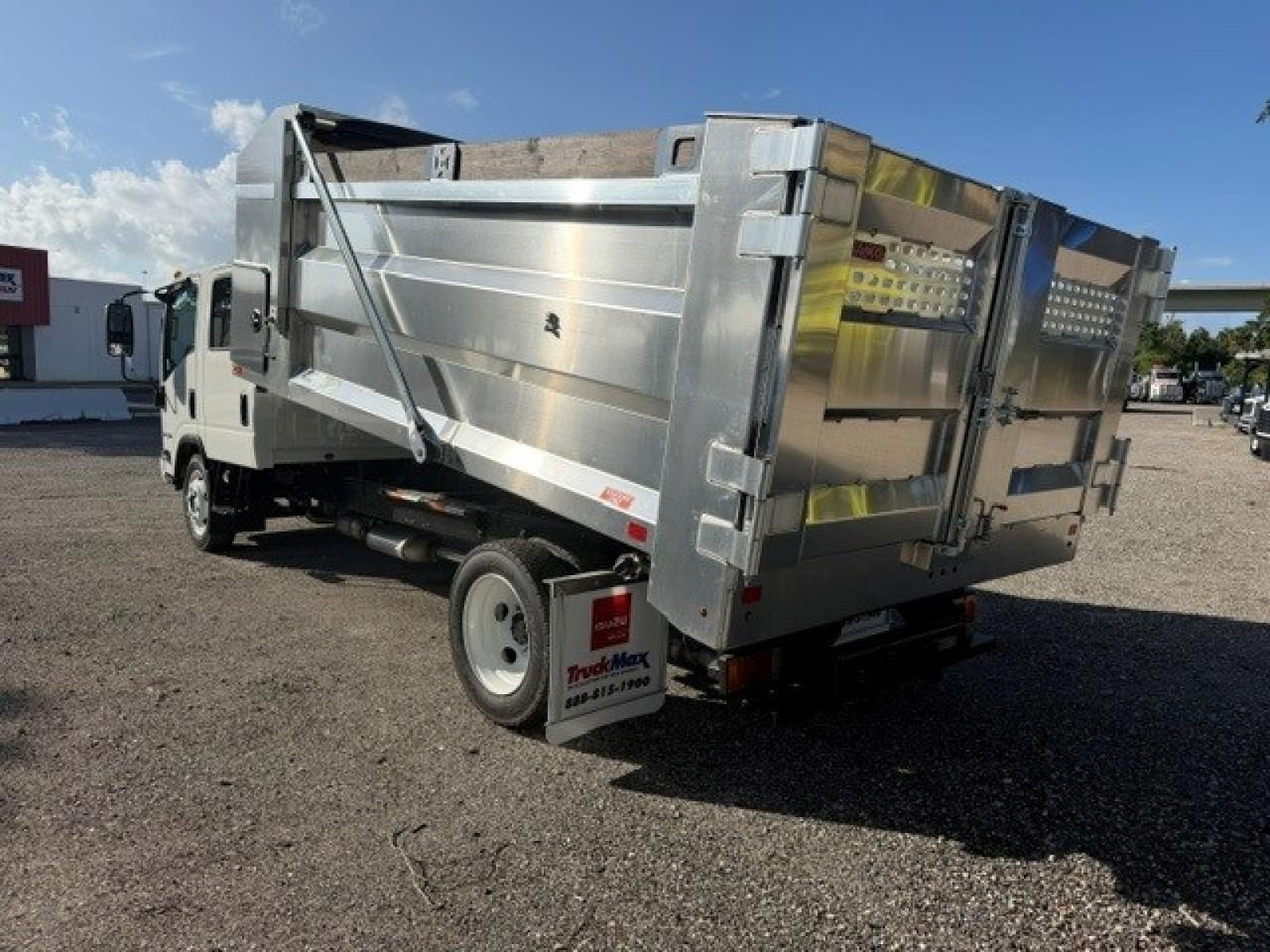 2027 Isuzu NPRGASHD Babco 14' Aluminum Landscape Dump Truck Tampa FL