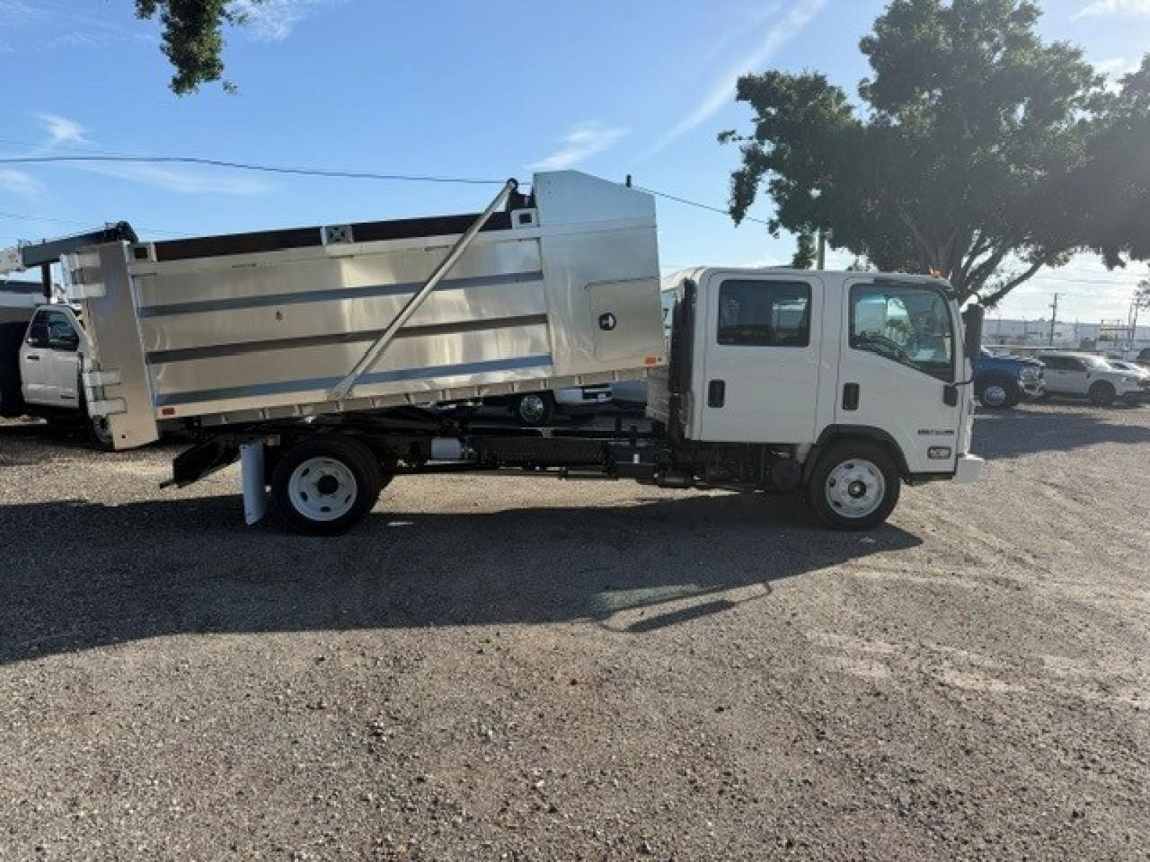2027 Isuzu NPRGASHD Babco 14' Aluminum Landscape Dump Truck Tampa FL