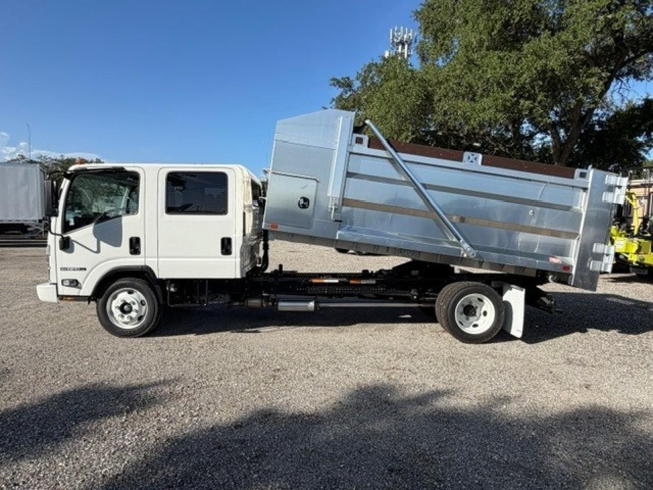 2027 Isuzu NPRGASHD Babco 14' Aluminum Landscape Dump Truck Tampa FL