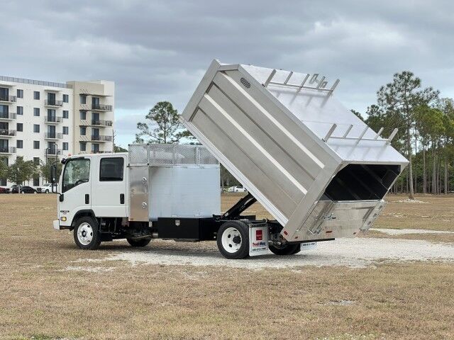 2027 Isuzu NRR Crew Cab GAS 12' BABCO Aluminum Chipper Truck with 2' Tunnel Box Homestead FL