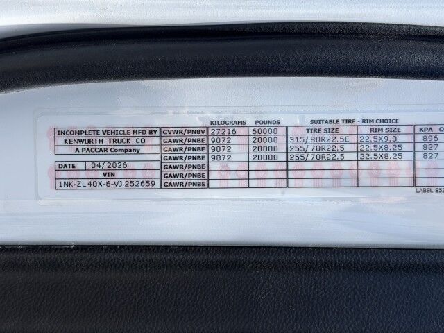 2027 Kenworth T880 30' Jerr-Dan Industrial Carrier Truck Miami FL