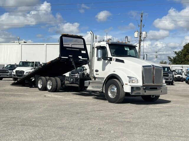 2027 Kenworth T880 Jerr-Dan 28' 15-Ton Industrial Carrier Truck
