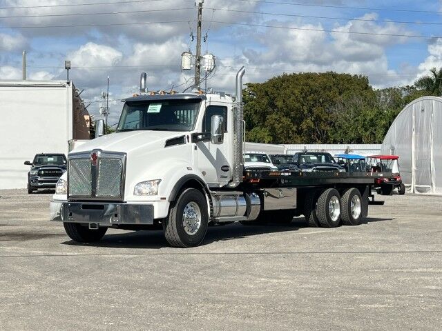 2027 Kenworth T880 Jerr-Dan 28' 15-Ton Industrial Carrier Truck Miami FL