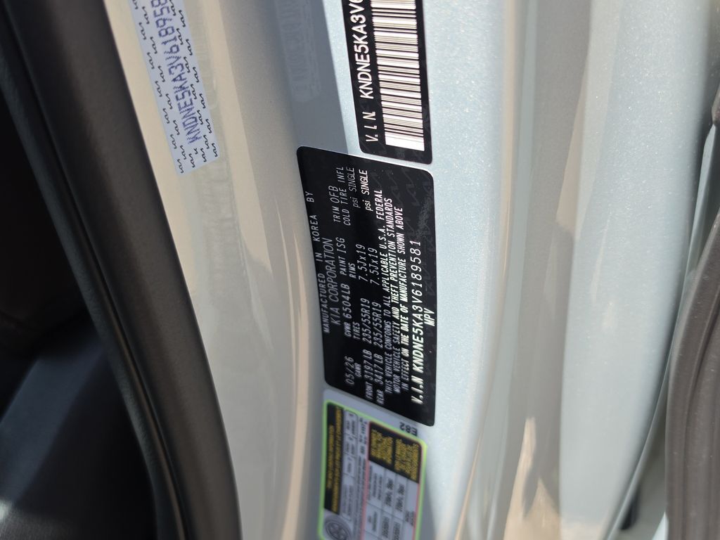 2027 Kia Carnival Hybrid SX San Clemente CA