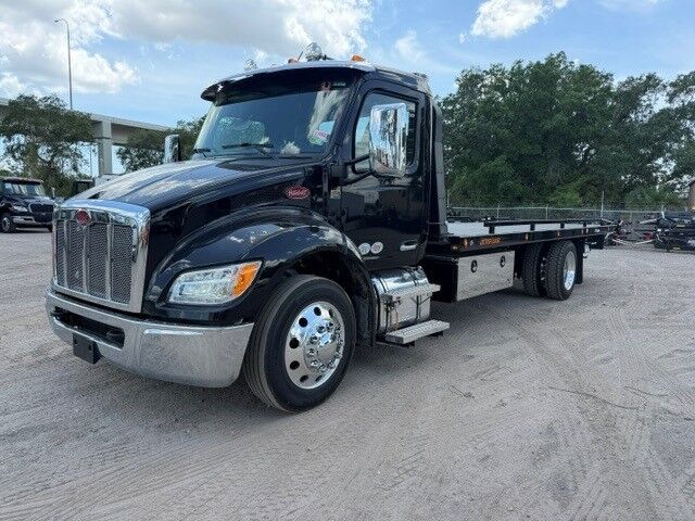2027 Peterbilt 536 Jerr-Dan 22'XLP Rollback Car Carrier Truck