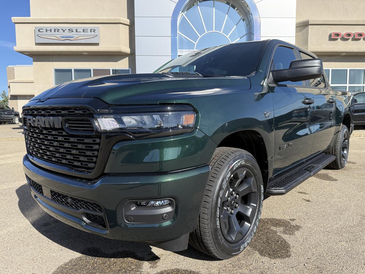 2027 Ram 1500 Express Crew Cab 4x4 | 3L Hurricane | Touchscreen | Remote Start | Towing Package | Keyless Entry Redwater AB