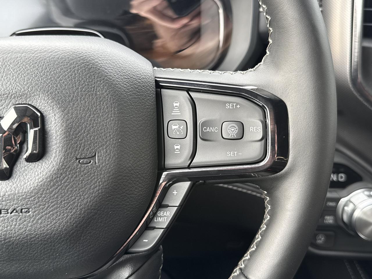 2027 Ram 1500 Limited Crew Cab 4x4 | 3L Twin Turbo | Ebony Red Black Quilted Leather | Massage Seats | Sunroof Redwater AB