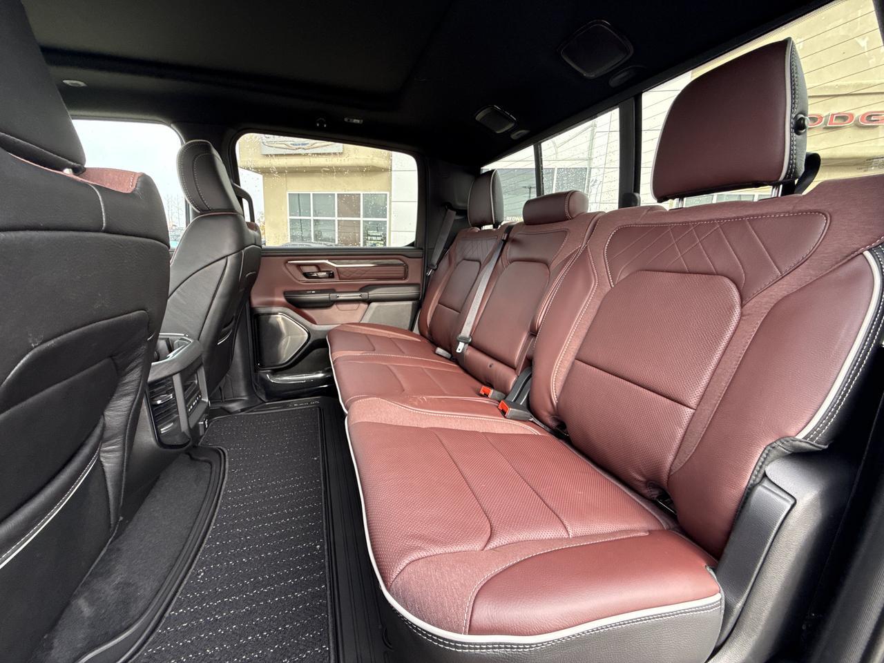 2027 Ram 1500 Limited Crew Cab 4x4 | 3L Twin Turbo | Ebony Red Black Quilted Leather | Massage Seats | Sunroof Redwater AB