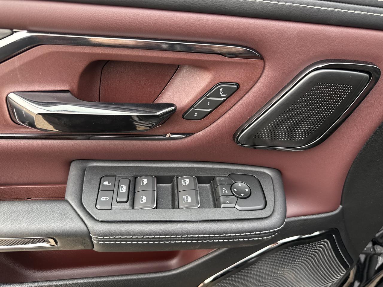 2027 Ram 1500 Limited Crew Cab 4x4 | 3L Twin Turbo | Ebony Red Black Quilted Leather | Massage Seats | Sunroof Redwater AB