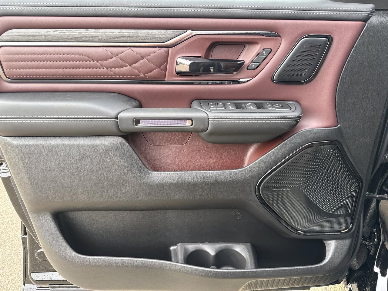 2027 Ram 1500 Limited Crew Cab 4x4 | 3L Twin Turbo | Ebony Red Black Quilted Leather | Massage Seats | Sunroof Redwater AB