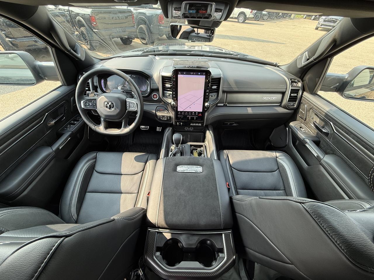2027 Ram 1500 RHO Crew Cab 4x4 | 3L Hurricane | Forged Blue | Premium Leather Suede | Dual Pane Pano Sunroof Redwater AB