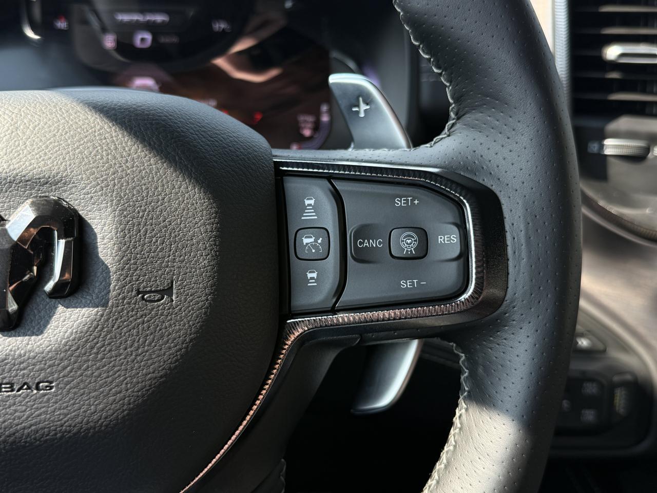 2027 Ram 1500 RHO Crew Cab 4x4 | 3L Hurricane | Forged Blue | Premium Leather Suede | Dual Pane Pano Sunroof Redwater AB