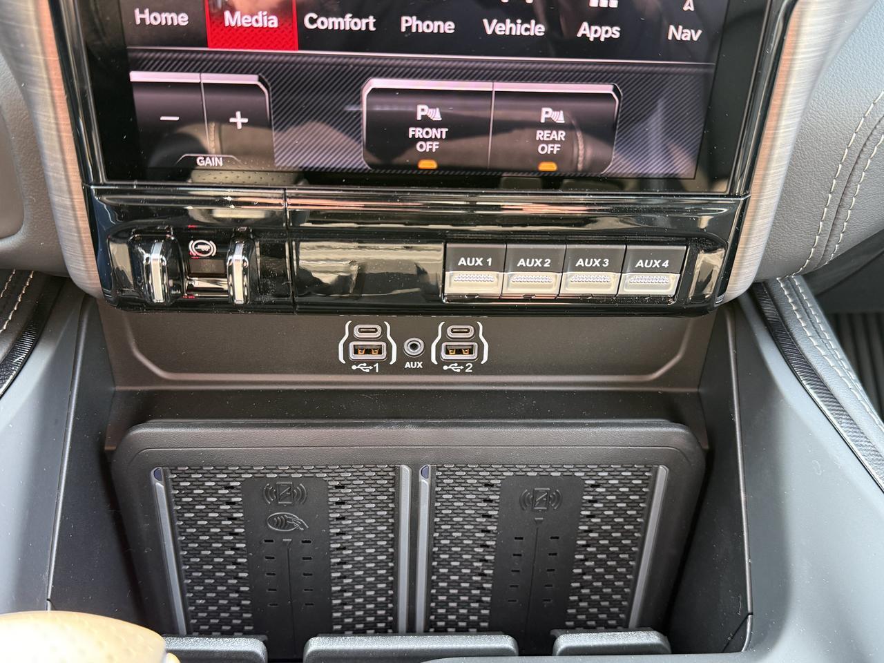 2027 Ram 1500 RHO Crew Cab 4x4 | 3L Hurricane | Forged Blue | Premium Leather Suede | Dual Pane Pano Sunroof Redwater AB