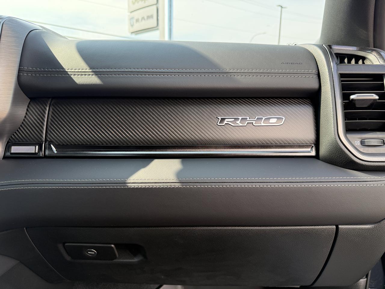 2027 Ram 1500 RHO Crew Cab 4x4 | 3L Hurricane | Forged Blue | Premium Leather Suede | Dual Pane Pano Sunroof Redwater AB