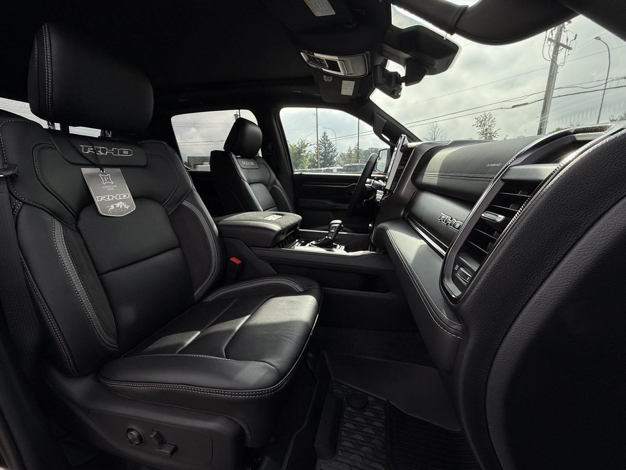 2027 Ram 1500 RHO Crew Cab 4x4 | 3L Hurricane | Premium Leather Suede Seats | Dual Pane Pano Sunroof Redwater AB