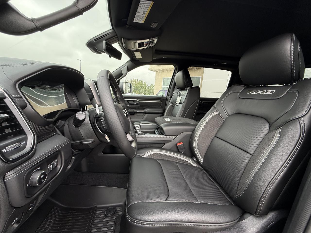 2027 Ram 1500 RHO Crew Cab 4x4 | 3L Hurricane | Premium Leather Suede Seats | Dual Pane Pano Sunroof Redwater AB