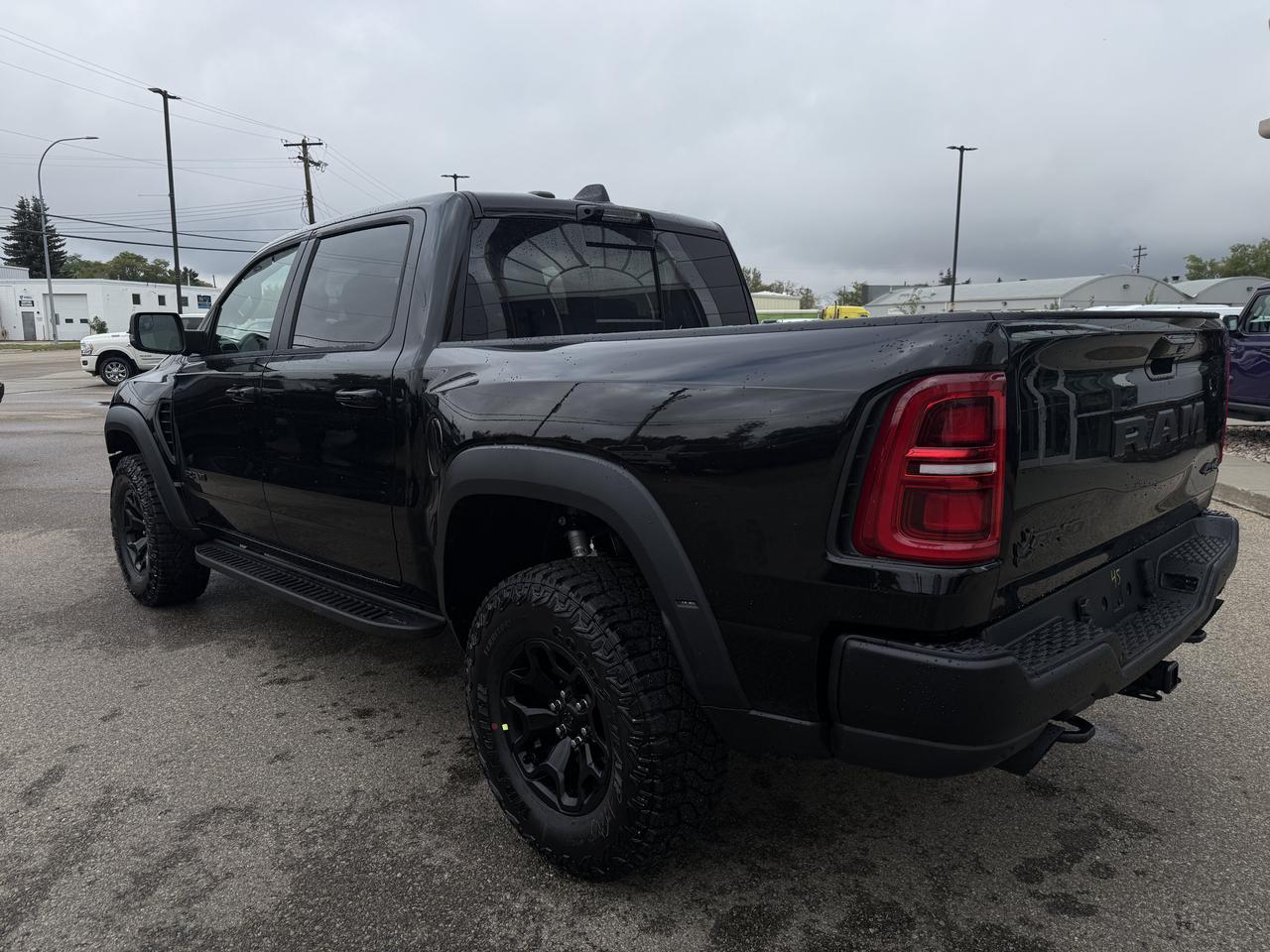 2027 Ram 1500 RHO Crew Cab 4x4 | 3L Hurricane | Premium Leather Suede Seats | Dual Pane Pano Sunroof Redwater AB