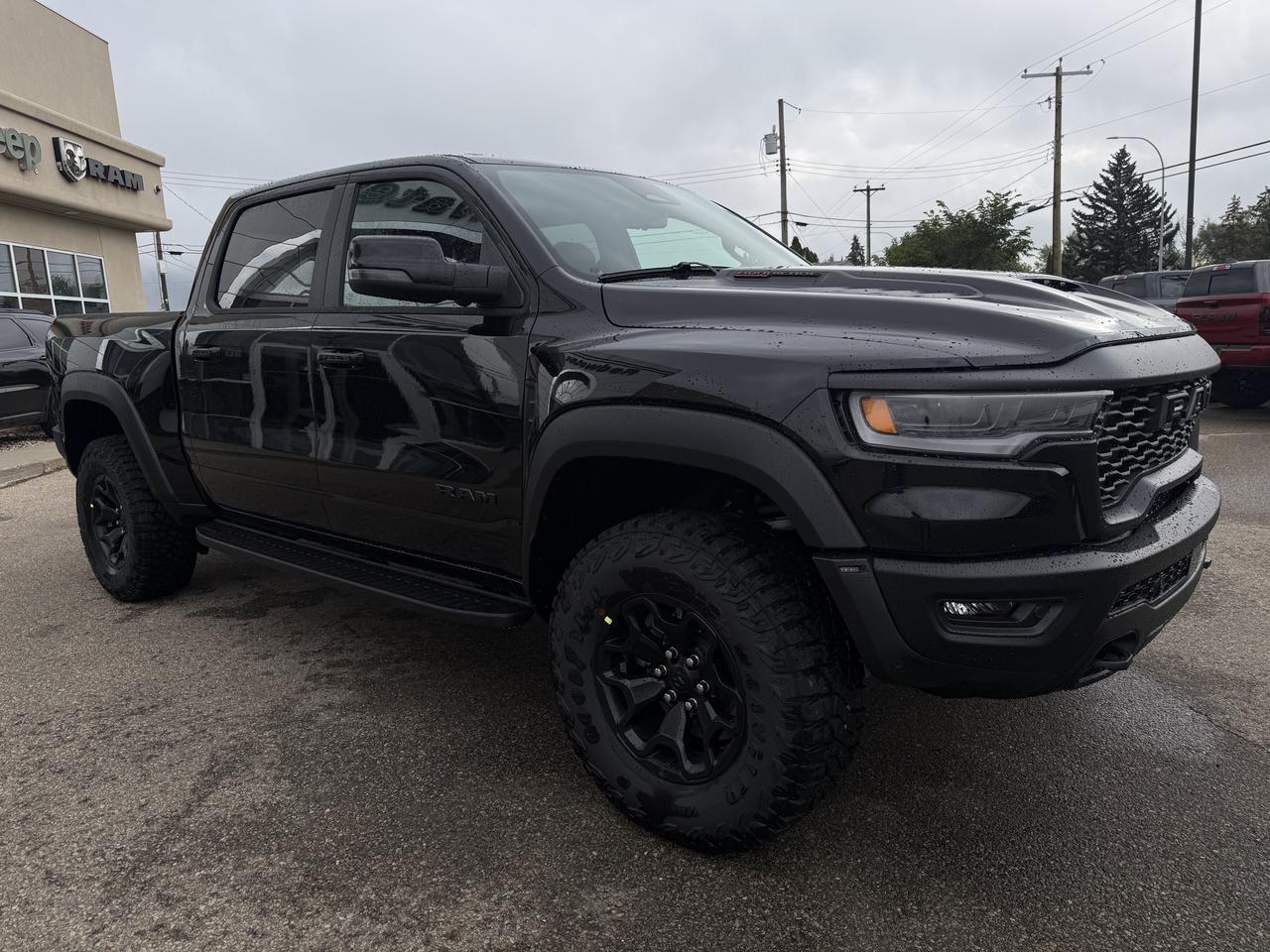 2027 Ram 1500 RHO Crew Cab 4x4 | 3L Hurricane | Premium Leather Suede Seats | Dual Pane Pano Sunroof Redwater AB