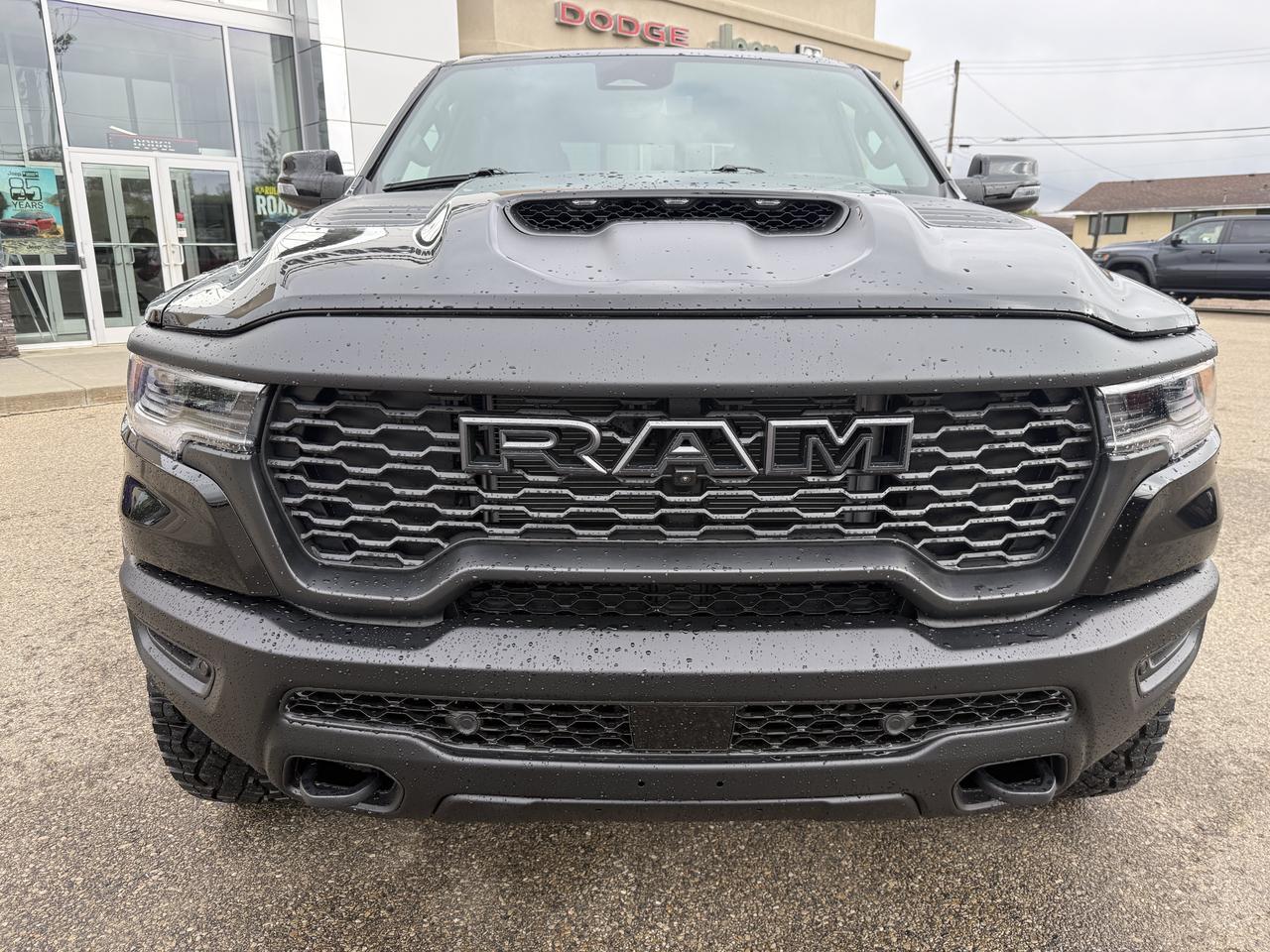 2027 Ram 1500 RHO Crew Cab 4x4 | 3L Hurricane | Premium Leather Suede Seats | Dual Pane Pano Sunroof Redwater AB