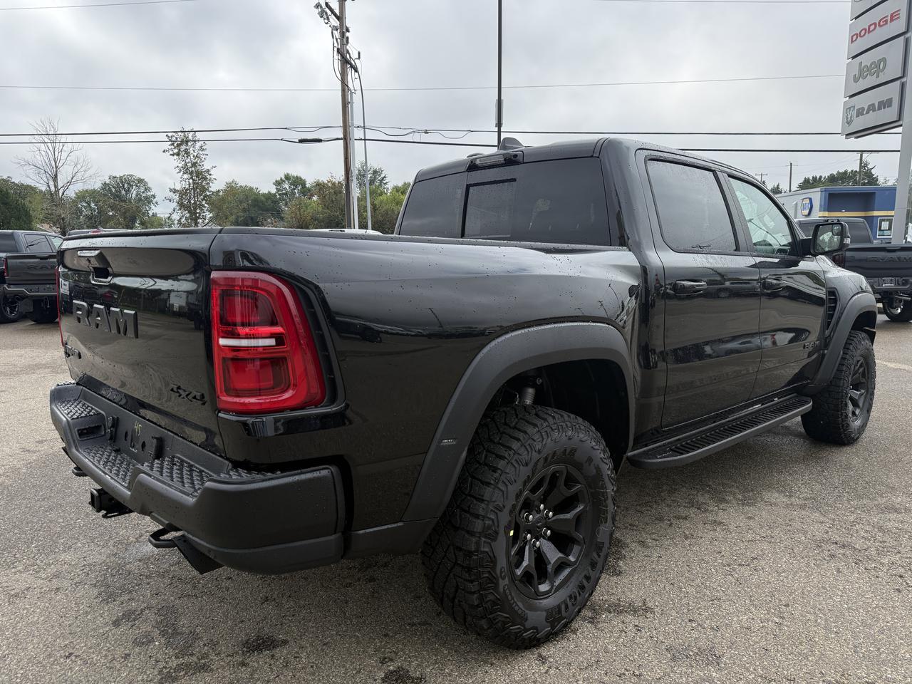 2027 Ram 1500 RHO Crew Cab 4x4 | 3L Hurricane | Premium Leather Suede Seats | Dual Pane Pano Sunroof Redwater AB