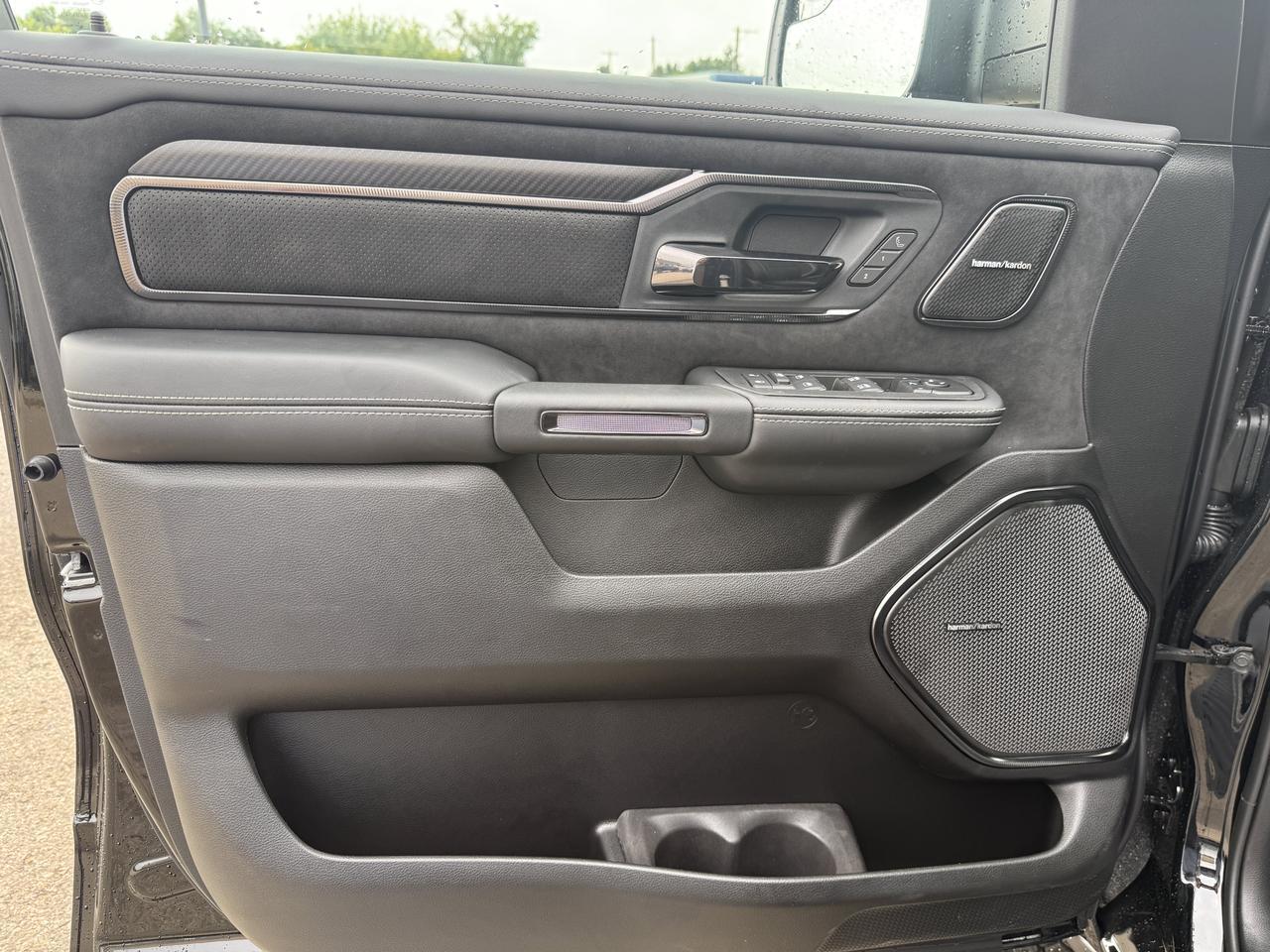 2027 Ram 1500 RHO Crew Cab 4x4 | 3L Hurricane | Premium Leather Suede Seats | Dual Pane Pano Sunroof Redwater AB