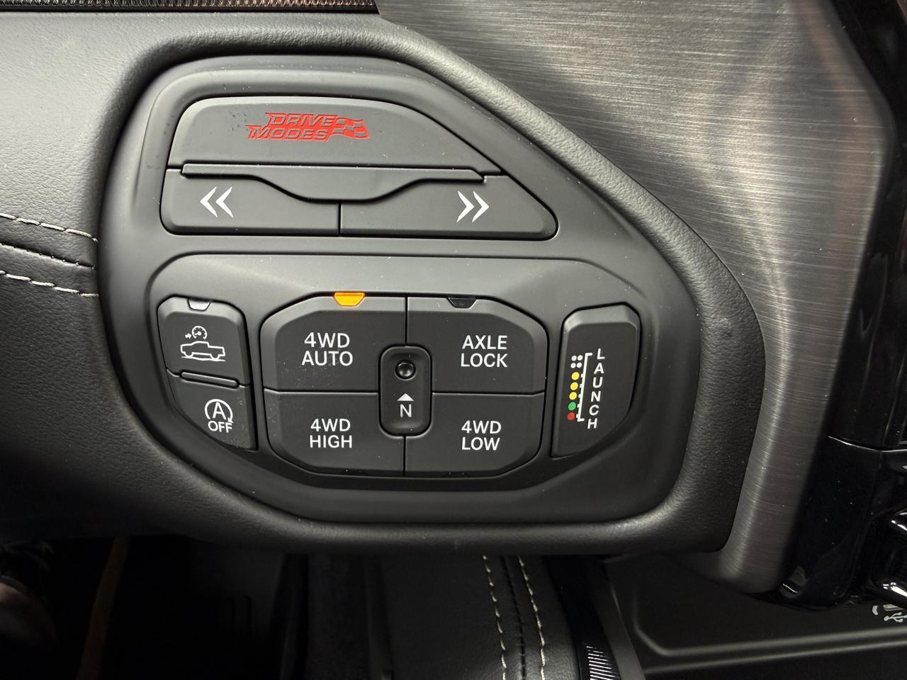 2027 Ram 1500 RHO Crew Cab 4x4 | 3L Hurricane | Serrano Green | Black Premium Leather Suede | Pano Sunroof Redwater AB