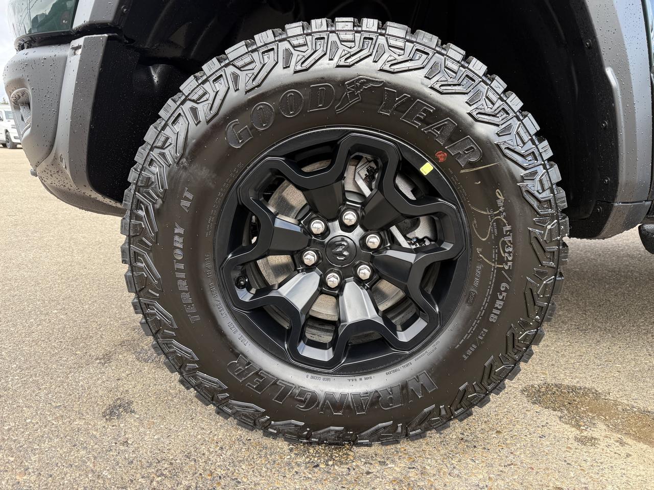 2027 Ram 1500 RHO Crew Cab 4x4 | 3L Hurricane | Serrano Green | Black Premium Leather Suede | Pano Sunroof Redwater AB