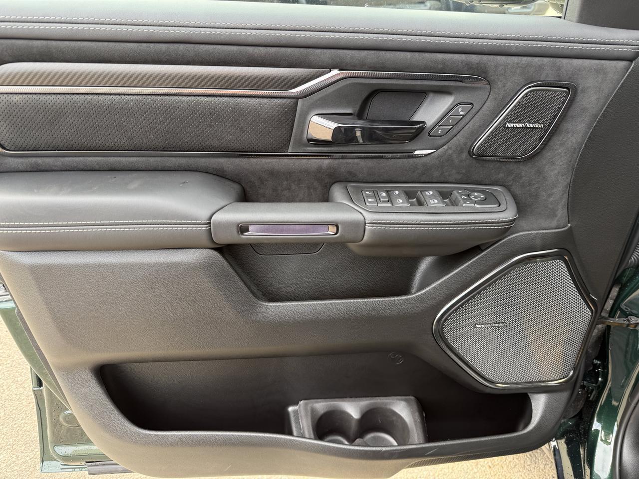 2027 Ram 1500 RHO Crew Cab 4x4 | 3L Hurricane | Serrano Green | Black Premium Leather Suede | Pano Sunroof Redwater AB