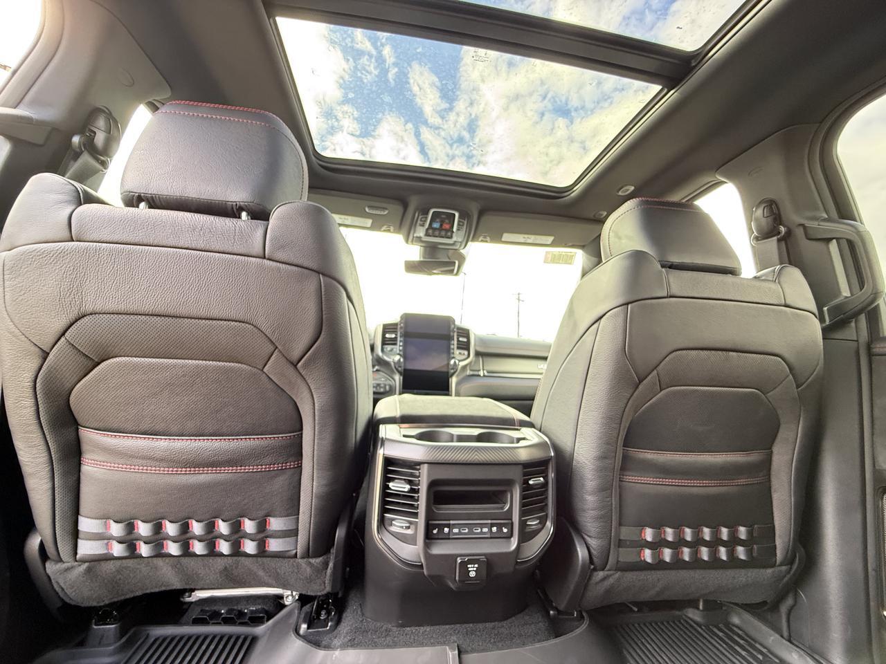 2027 Ram 1500 RHO Crew Cab 4x4 | 3L Twin Turbo | Bright White | Black Premium Leather | Pano Sunroof | NAV Redwater AB