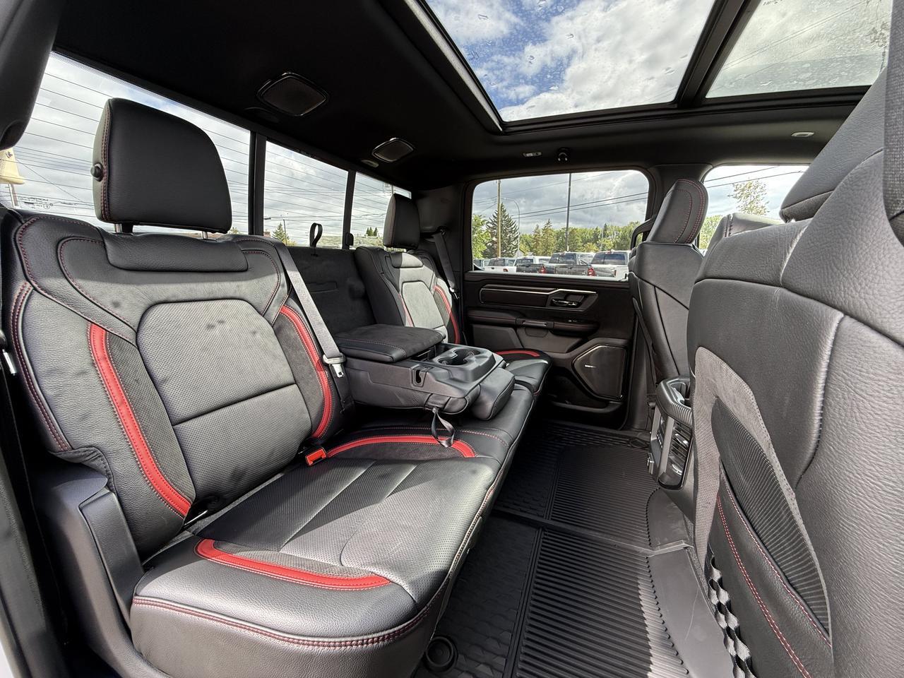 2027 Ram 1500 RHO Crew Cab 4x4 | 3L Twin Turbo | Bright White | Black Premium Leather | Pano Sunroof | NAV Redwater AB