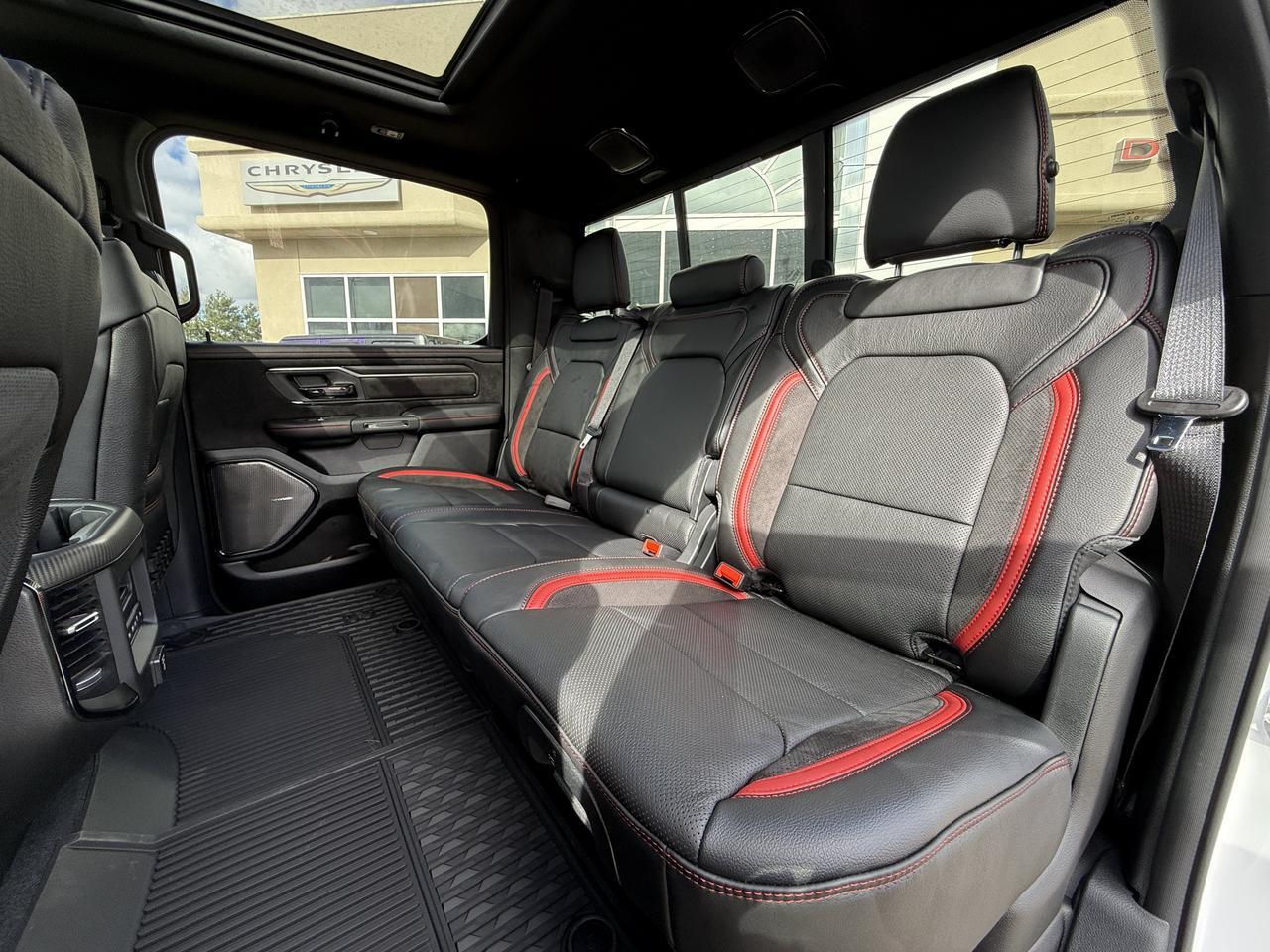 2027 Ram 1500 RHO Crew Cab 4x4 | 3L Twin Turbo | Bright White | Black Premium Leather | Pano Sunroof | NAV Redwater AB