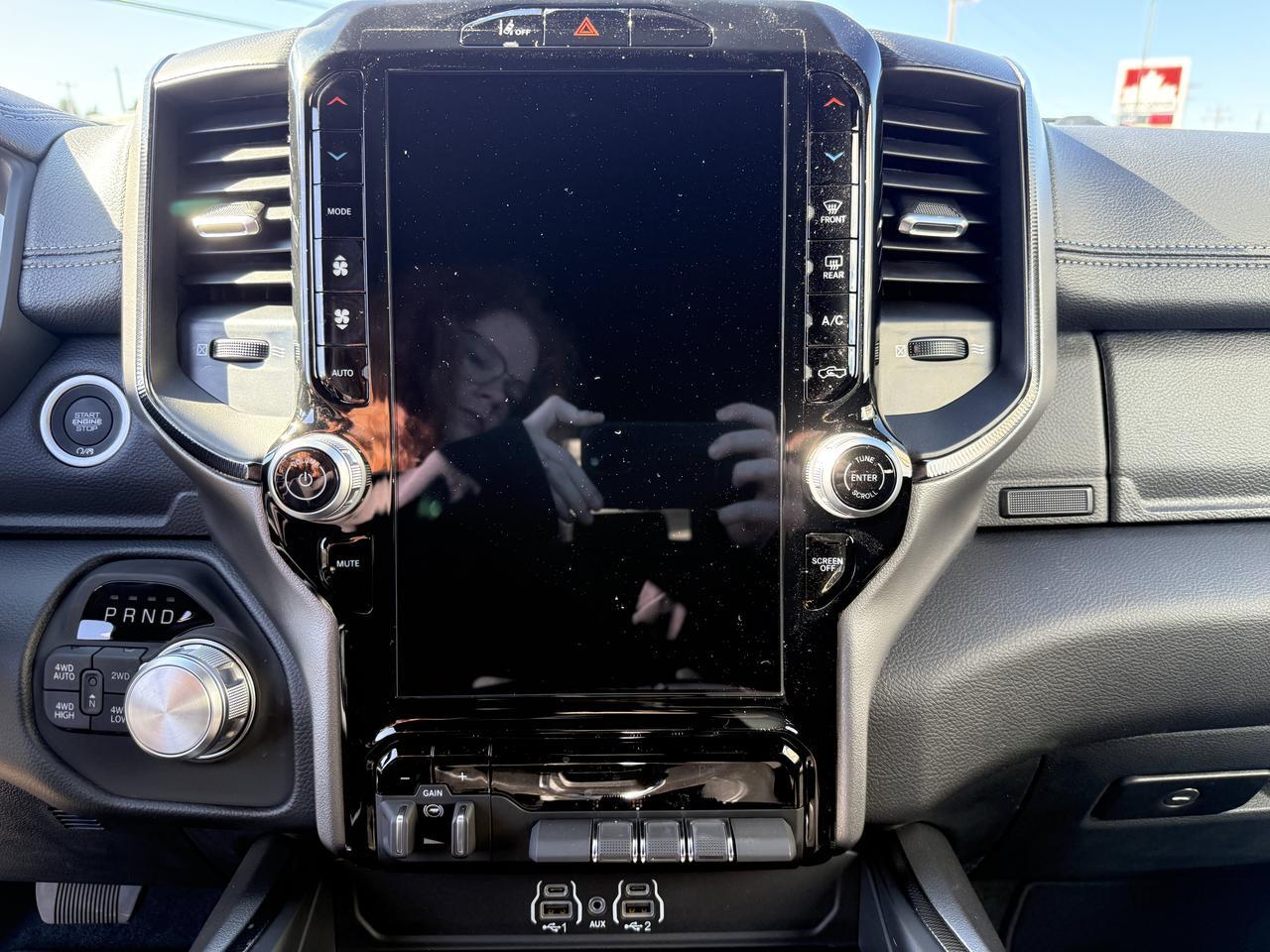 2027 Ram 1500 Sport Crew Cab 4x4 | 3L Hurricane | 12IN Touchscreen | Leather | Heated Front Seats | NAV Redwater AB