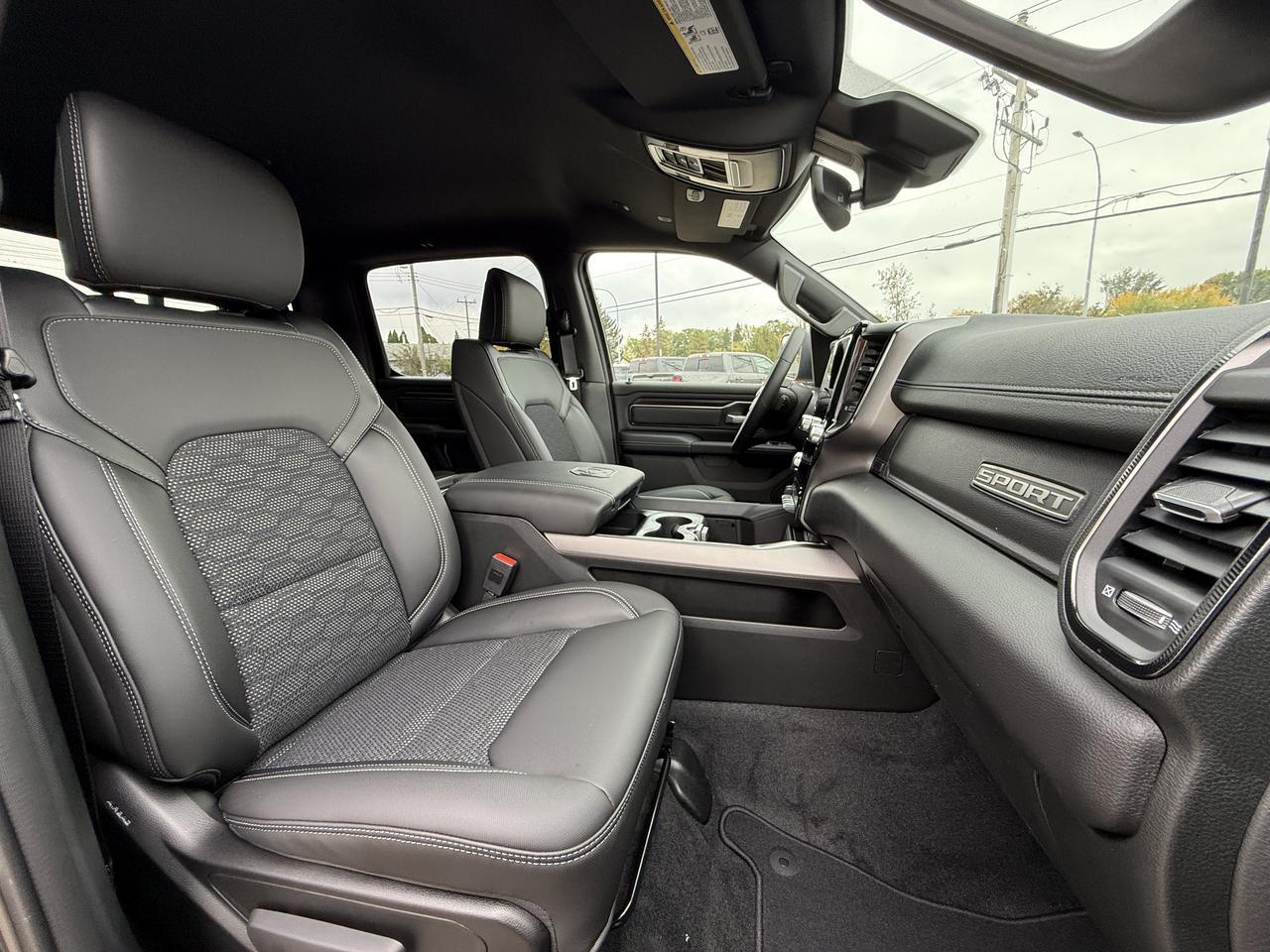 2027 Ram 1500 Sport Crew Cab 4x4 | 3L Hurricane | 12IN Touchscreen | NAV | Heated Front Seats | Remote Start Redwater AB