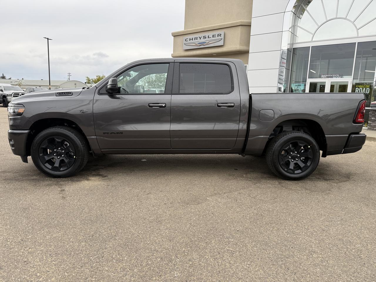 2027 Ram 1500 Sport Crew Cab 4x4 | 3L Hurricane | 12IN Touchscreen | NAV | Heated Front Seats | Remote Start Redwater AB