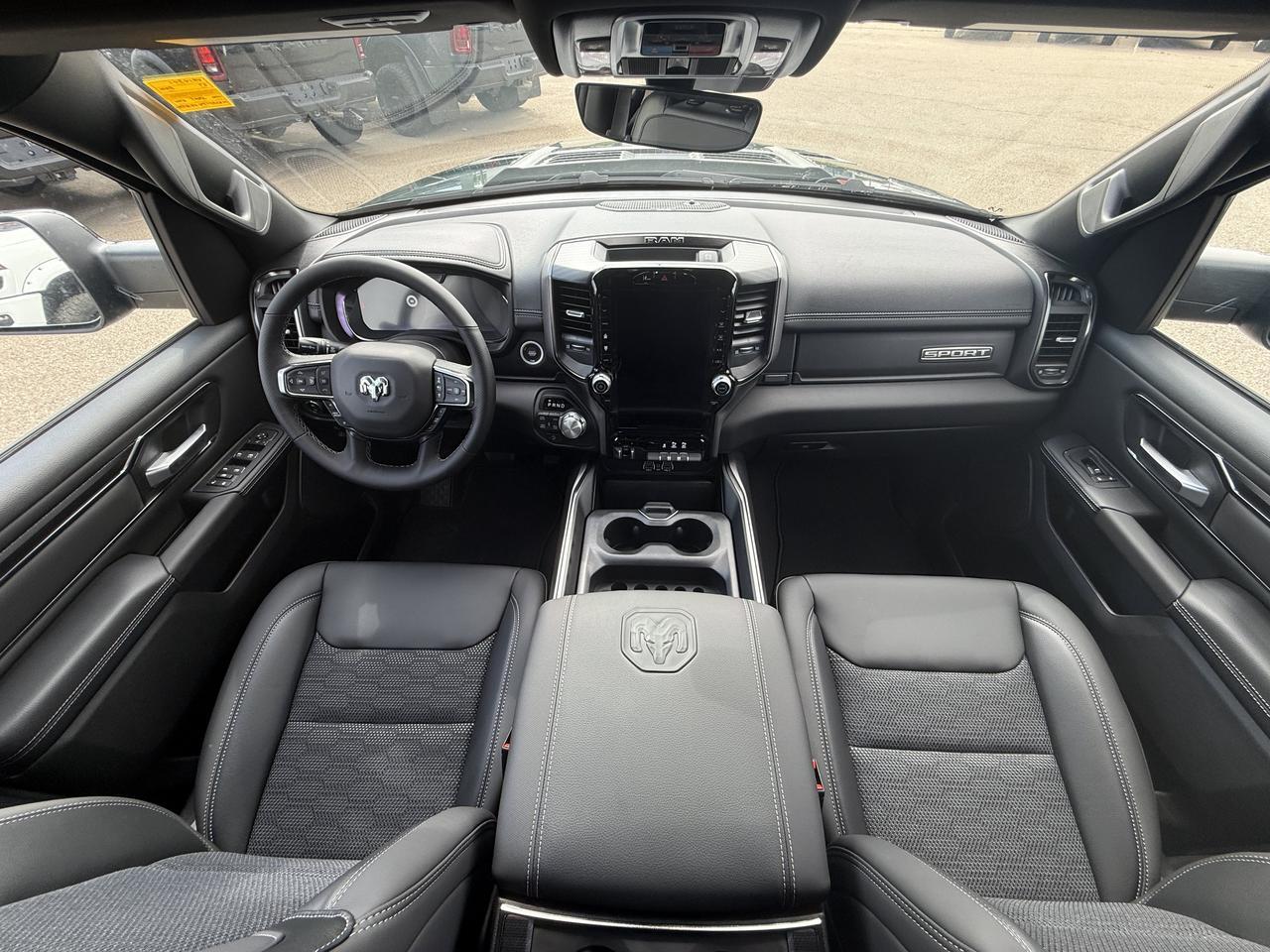 2027 Ram 1500 Sport Crew Cab 4x4 | 3L Hurricane | NAV | 12IN Touchscreen Display | Heated Front Seats Redwater AB