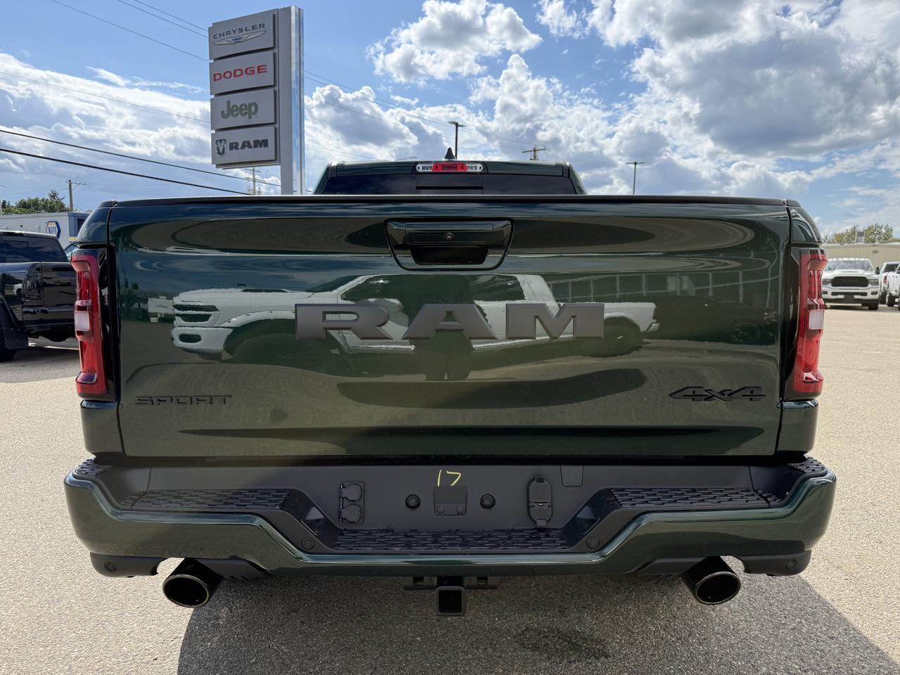 2027 Ram 1500 Sport Crew Cab 4x4 | 3L Hurricane | NAV | 12IN Touchscreen Display | Heated Front Seats Redwater AB