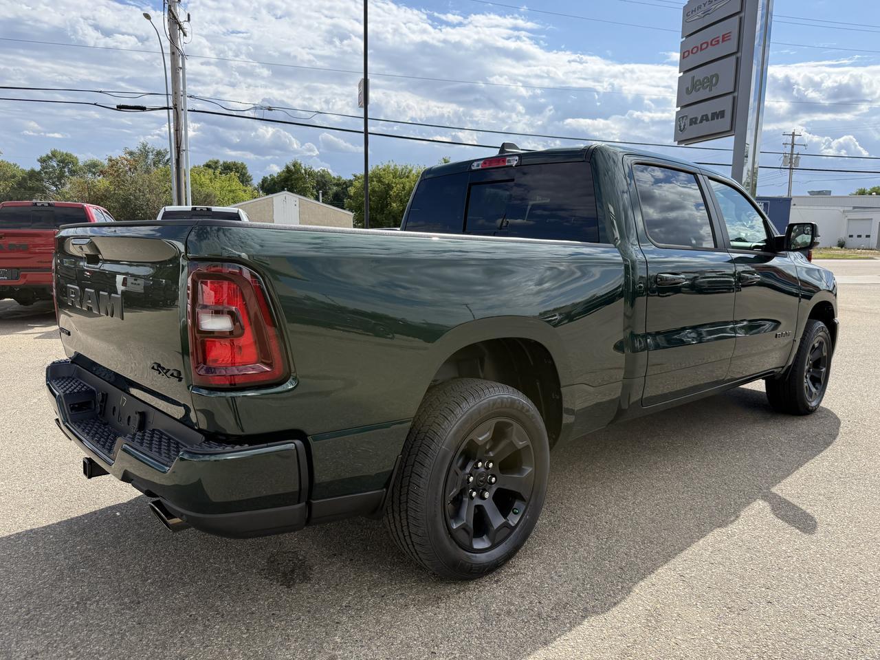 2027 Ram 1500 Sport Crew Cab 4x4 | 3L Hurricane | NAV | 12IN Touchscreen Display | Heated Front Seats Redwater AB