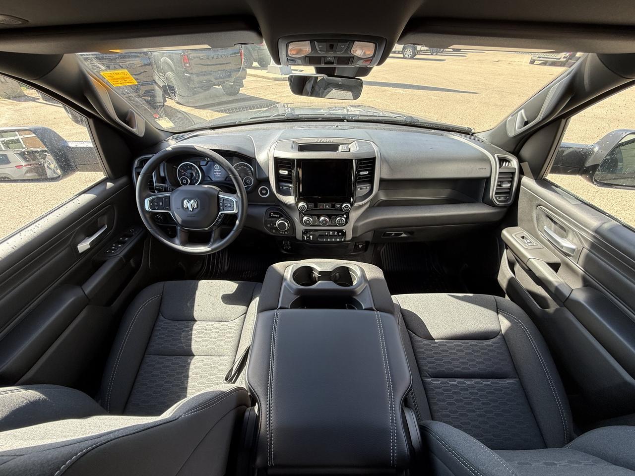 2027 Ram 1500 Warlock Crew Cab 4x4 | 3L Hurricane | Black Accents | Touchscreen | Tow Hooks | Apple Carplay Redwater AB