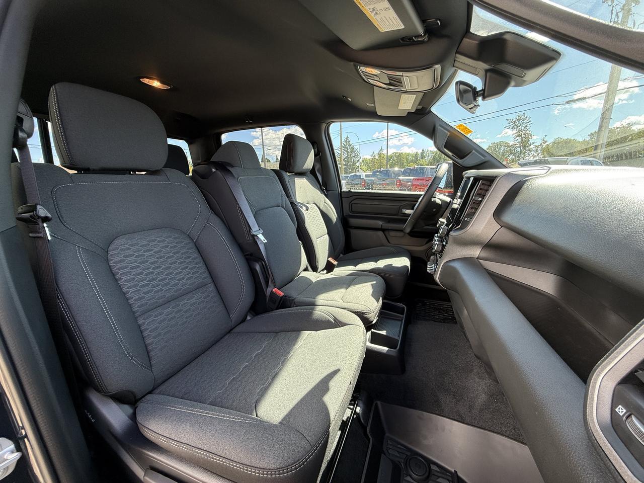 2027 Ram 1500 Warlock Crew Cab 4x4 | 3L Hurricane | Black Accents | Touchscreen | Tow Hooks | Apple Carplay Redwater AB