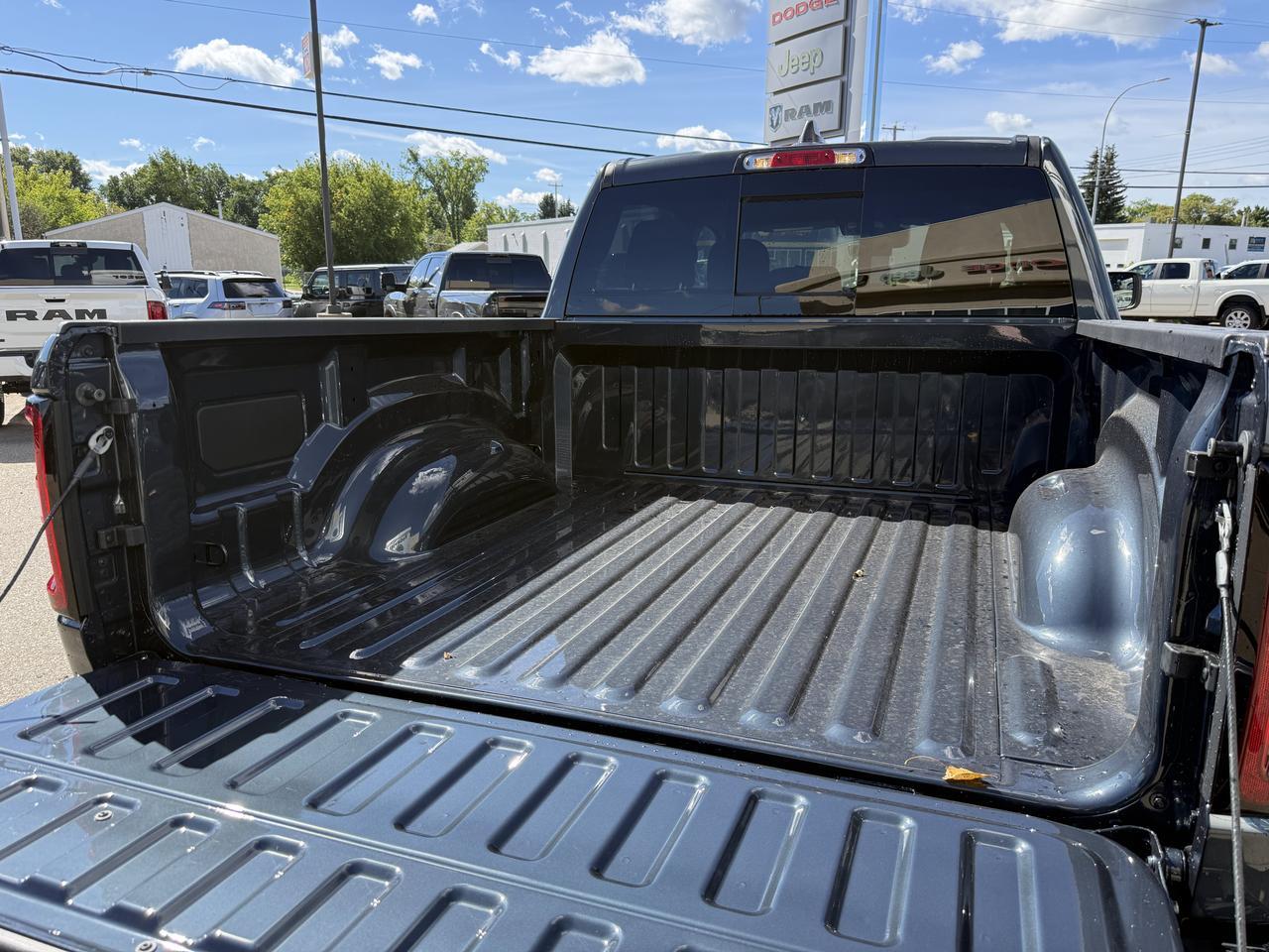 2027 Ram 1500 Warlock Crew Cab 4x4 | 3L Hurricane | Black Accents | Touchscreen | Tow Hooks | Apple Carplay Redwater AB