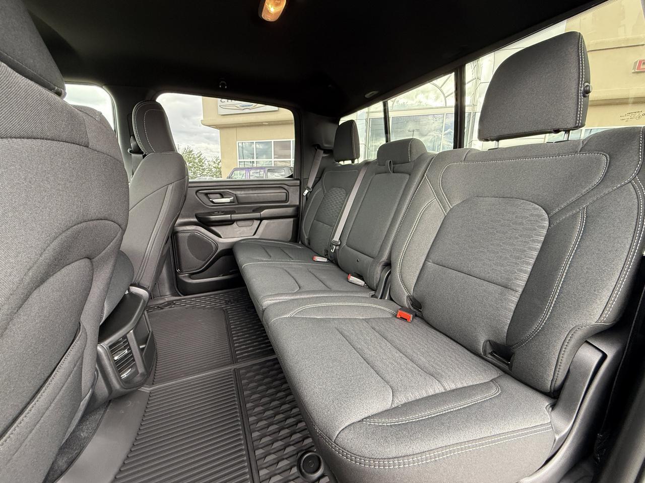 2027 Ram 1500 Warlock Crew Cab 4x4 | V6 | Serrano Green | Black Cloth Bench Seat | Trailer Brake Control Redwater AB