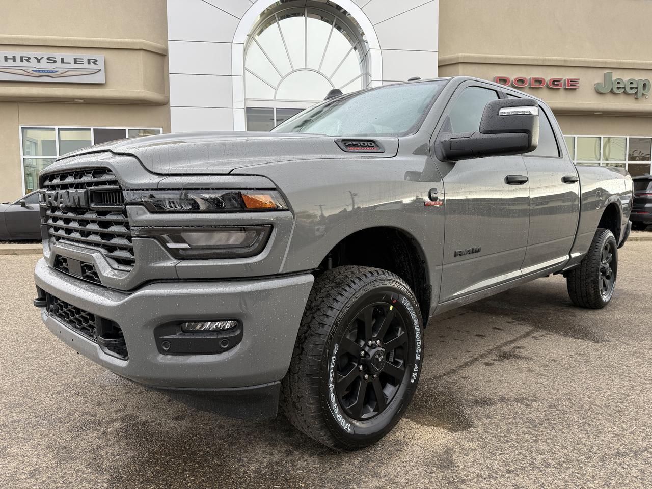 2027 Ram 2500 Big Horn Crew Cab 4x4 | Cummins Diesel | Black Interior | Ceramic Grey Redwater AB