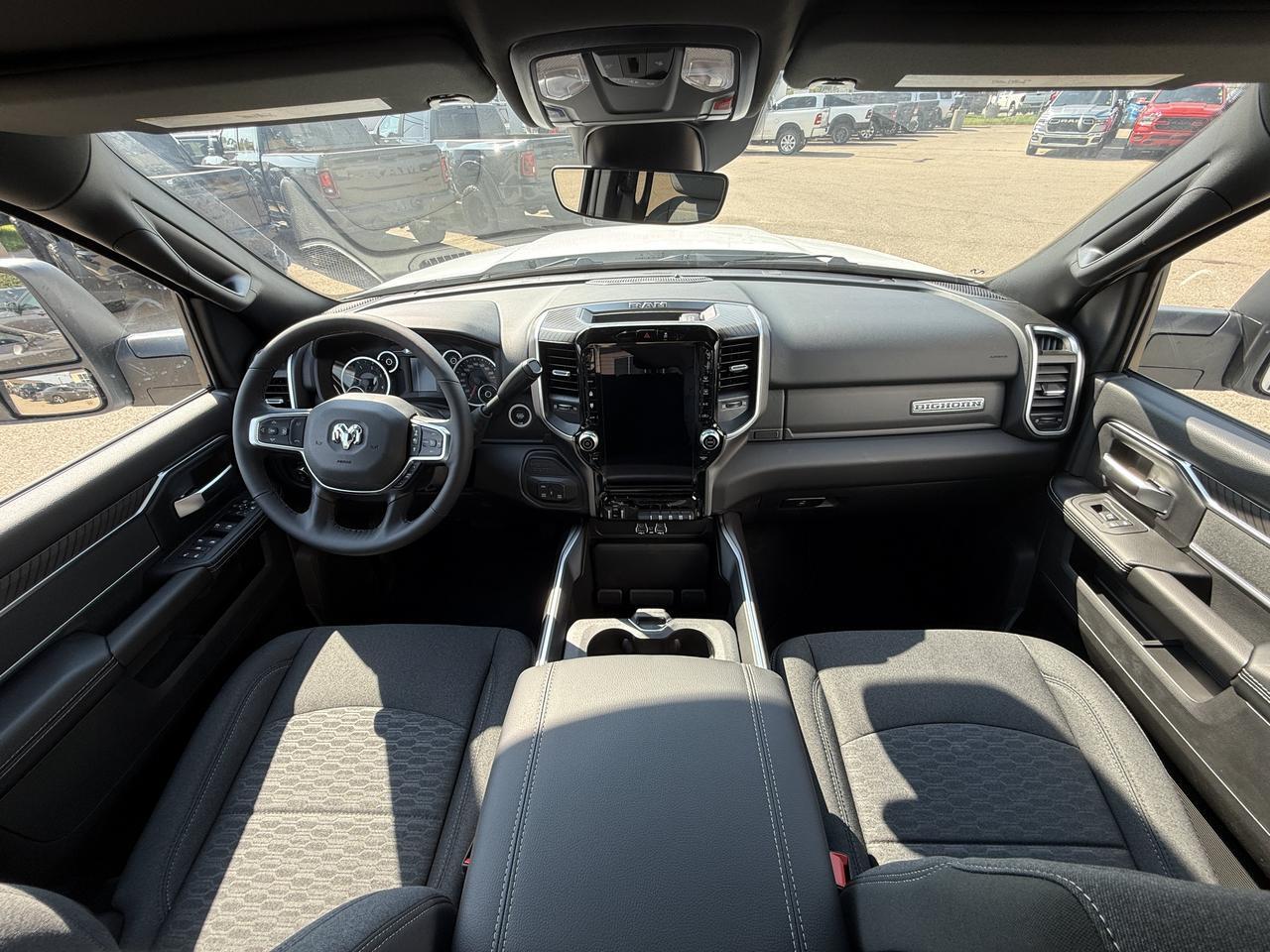 2027 Ram 2500 Big Horn Crew Cab 4x4 | Cummins Diesel | Bright White | Premium Cloth | NAV | 12IN Display | Towing Redwater AB