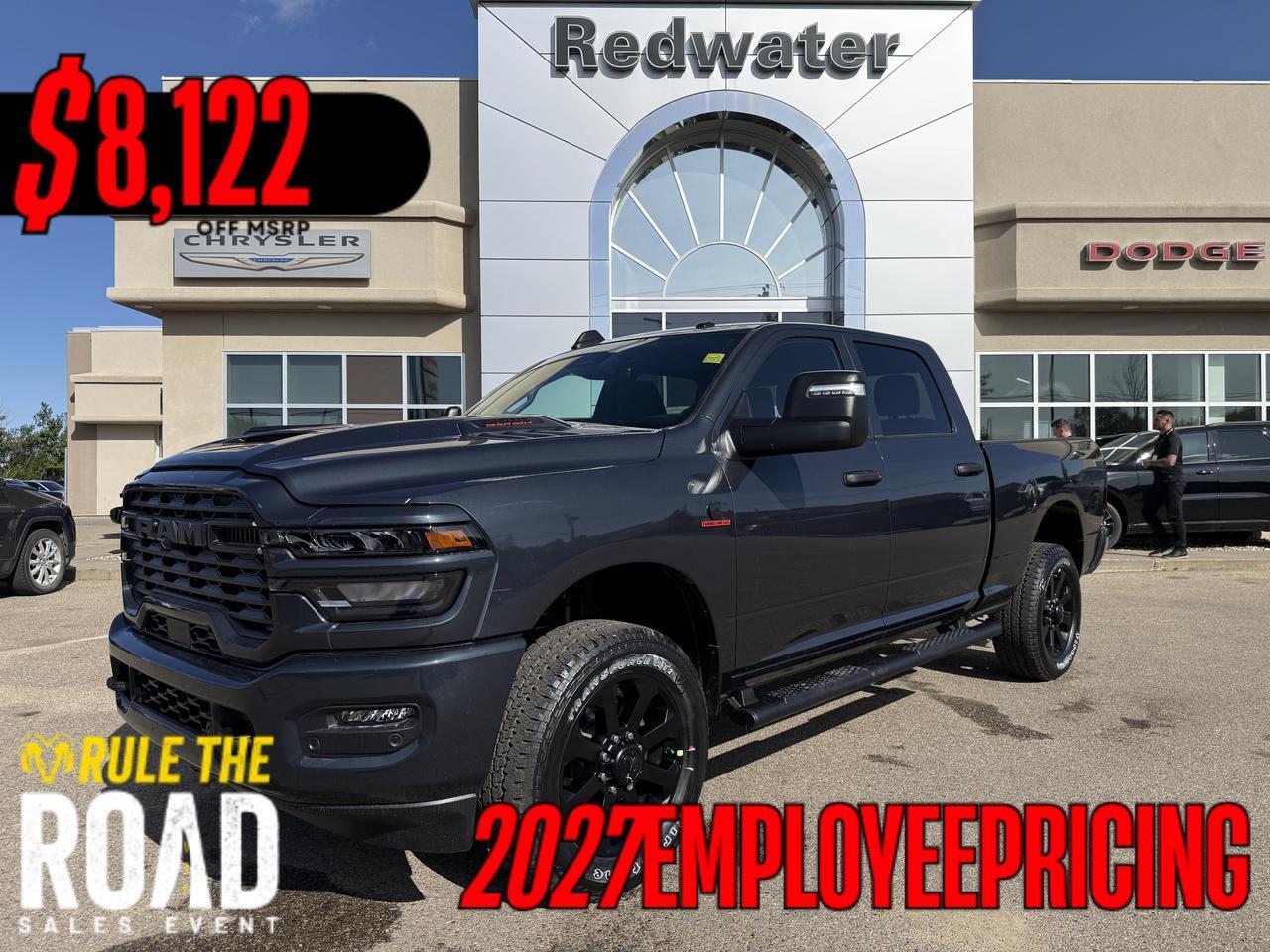 2027 Ram 2500 Black Express Crew Cab 4x4 | Cummins Diesel | Forged Blue | Black Interior | NAV | 12IN Display